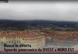 Busca in diretta, sguardo panoramico da ovest a nord-est